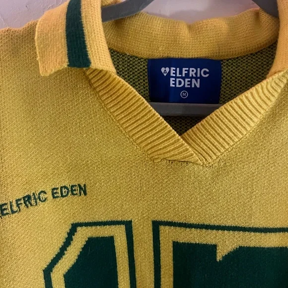 Aelfric Eden Unisex Varsity Number 13 Polo Sweater - Picture 5 of 5